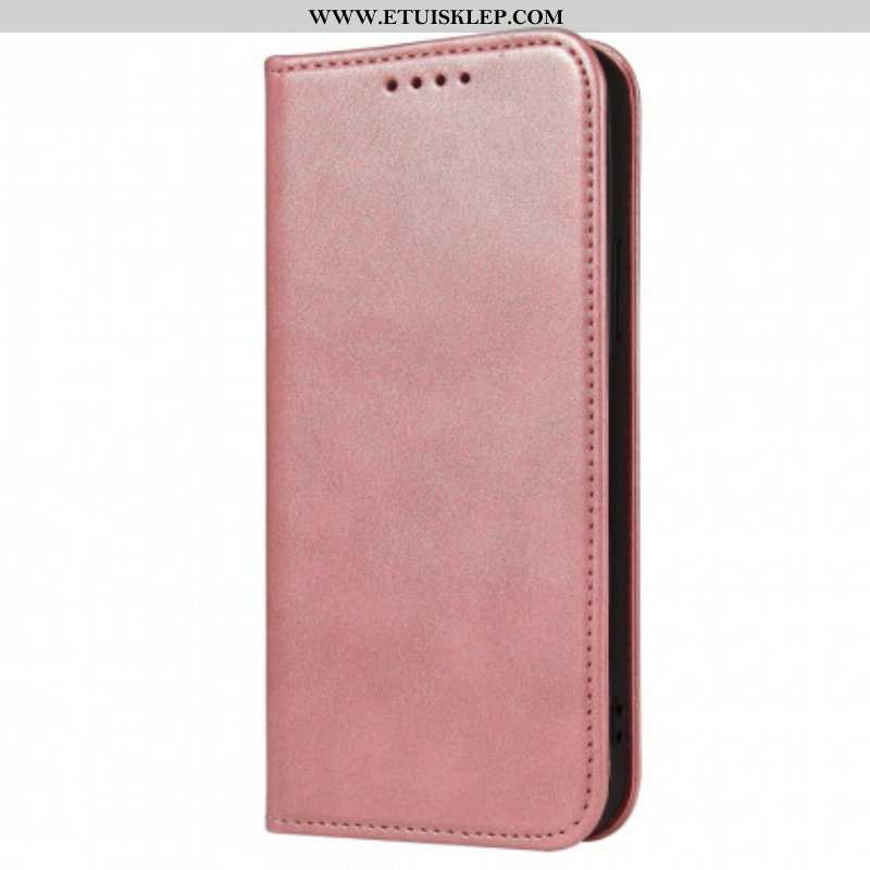 Etui Na Telefon do Samsung Galaxy S21 5G Etui Folio Skórzany Efekt W Stylu Biznesowym